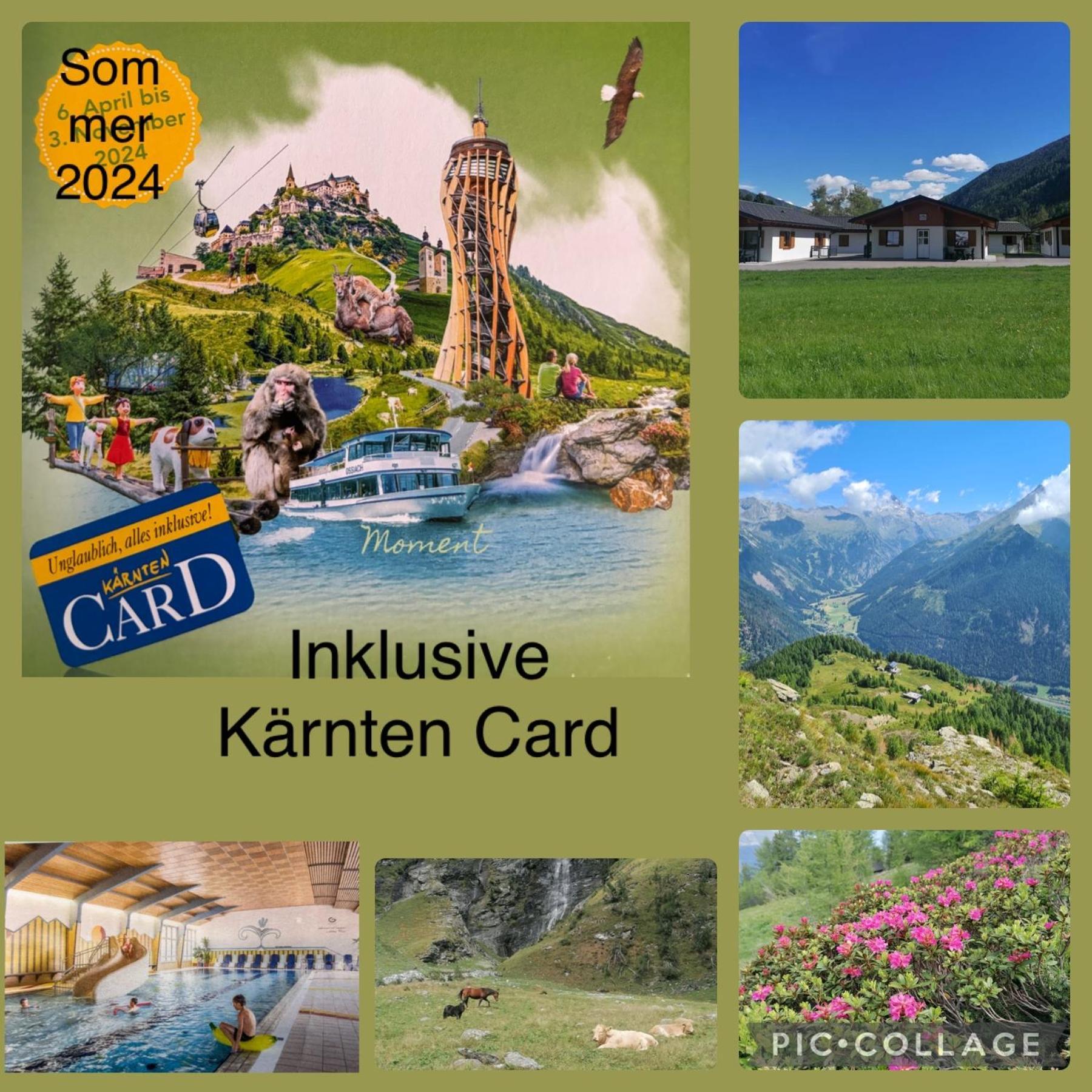 Bergaufe Chalets Mallnitz " Cards Inclusive" Dış mekan fotoğraf